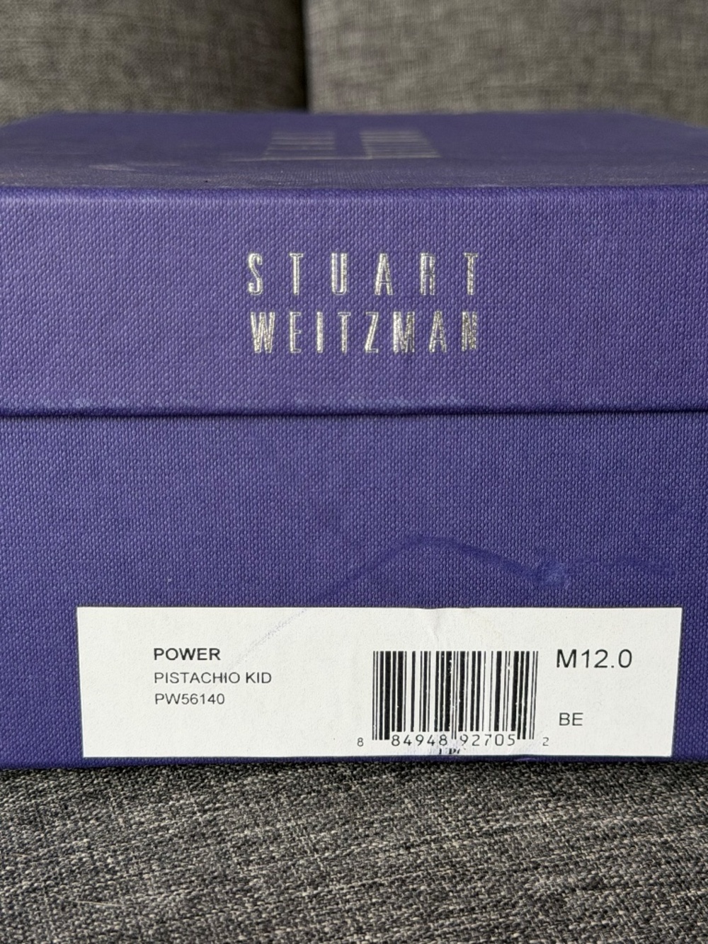 Stuart Weitzman | Power Pistachio Kid | size 12 | 100mm / 4" heel - Picture 8 of 8